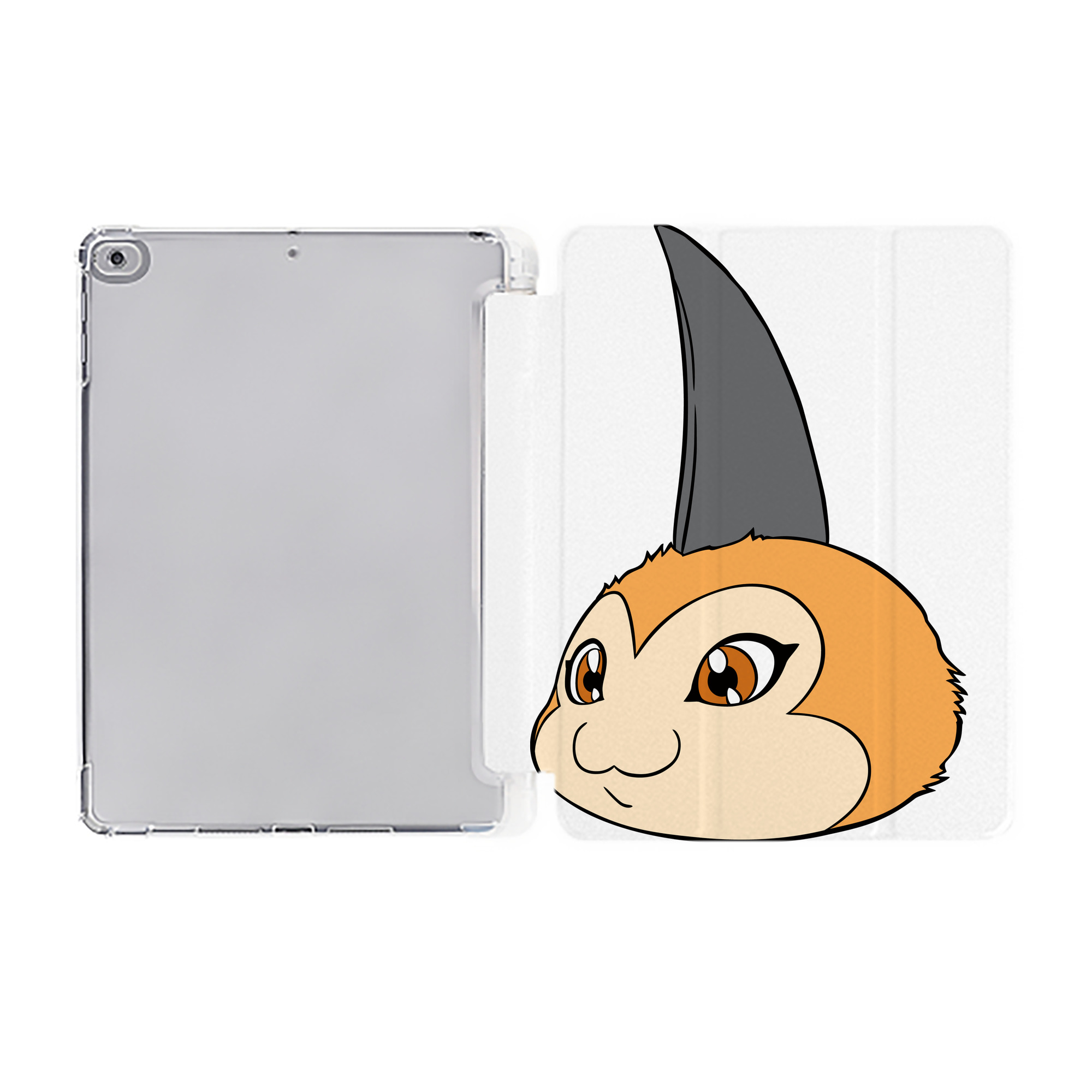 （画像用） Digimon デジタルモンスター/デジモン IPad ケース ペン収納付き 三つ折りスタンド PUレザー×シリコン 対応機種9.5/10.5/10.9インチ